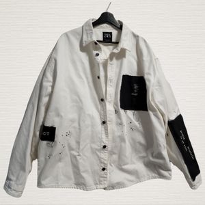 Zara oversized button up